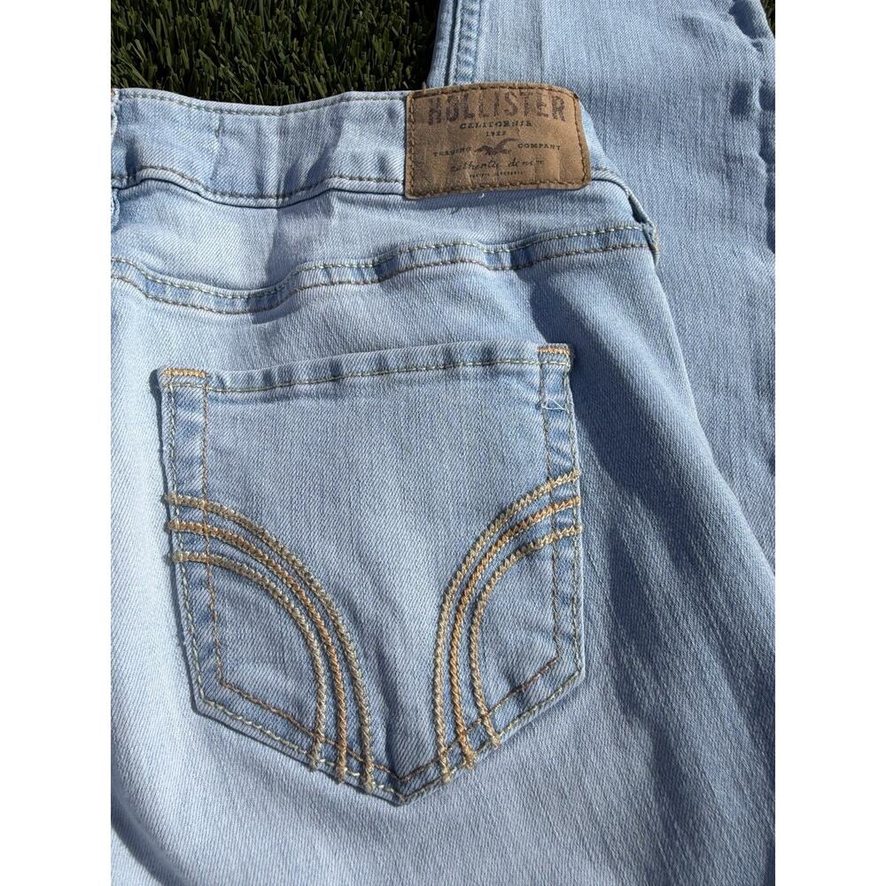 Hollister High Rise Super Skinny Jeans Light Blue 25x31 - Picture 4 of 6